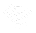 A no-wifi illustration
