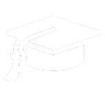 A scholar's hat illustration