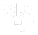 A brain plugged in